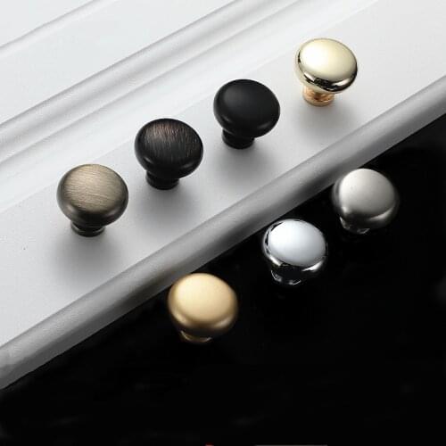 5PCS/set Single Hole Furniture Cabinet Knobs and Handles Kitchen Handles Drawer Knobs Cabinet Pulls Cupboard Handles Knobs