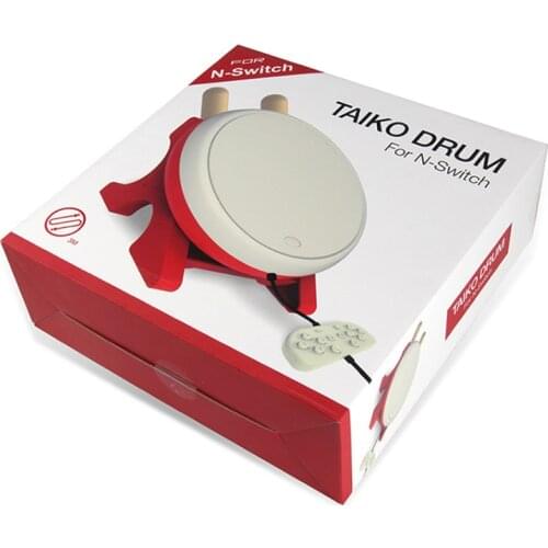 For Nintend Switch Gaming Drum for NS Joy-Con Video Game Taiko Drum for Nintendo Switch Taiko No Tatsujin Video Game Accessories