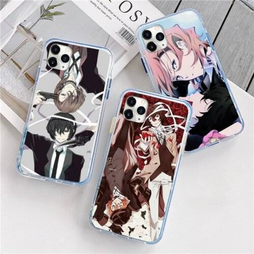 Anime Bungou Stray Dogs Phone Case For iphone 12 5 5s 5c se 6 6s 7 8 plus x xs xr 11 pro max mini