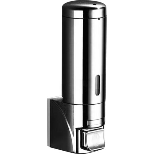 Liquid Soap Dispenser Wall Mounted Bathroom Hotel Shampoo Lotion Soap Dispenser Stainless Steel Hand Soap Dispenser Bottle