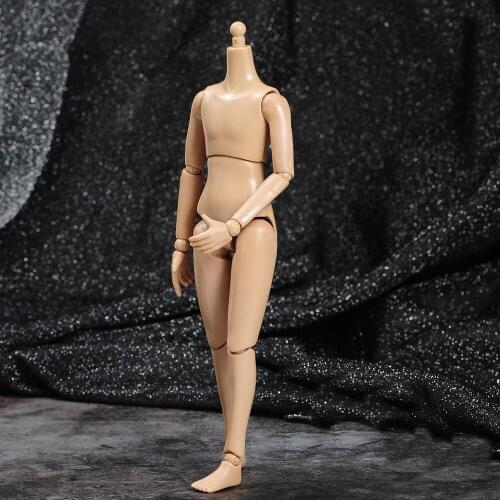 KUMIK 1/6 Scale Little Girl Young Girl Figure Body Small Breast Model 12" Wheat Color Action Figure Body