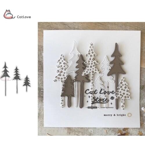 Tree House Deer Metal Christmas Cutting Dies Stencils For DIY Scrapbooking Paper Card Craft Dies Embossing Die Cuts New 2019