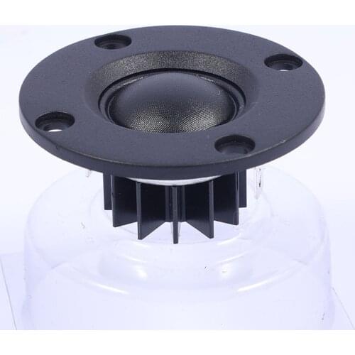 2pcs Soft dome silk film tweeter hifi fever tweeter 1 inch tweeter speaker audio car modification