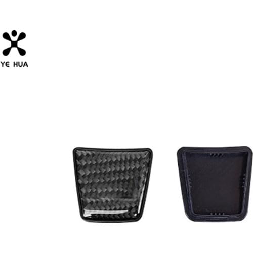 For Volkswagen POLO 2021 R Logo Steering Wheel Sticker Carbon Fiber Pattern Decoration Car Accessories Products 2016- 2020