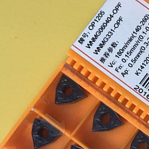 OKE WNMG060404-OPF OC2125/WNMG060408-OPF OC2125/WNMG060404-OPF OP1205/WNMG060408-OPF OP1205 CNC carbide inserts 10PCS/BOX