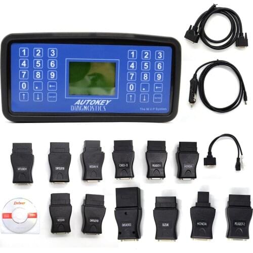 MVP Pro Key Programmer MVP V15.2 Diagnostic Code Reader Excellent Performance Full Cable Connectors Support Multi-Cars