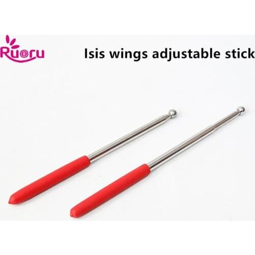 Ruoru 1 Pair = 2 Pieces Isis Wings Stick Belly Dance Accessory Belly Dance Wings Stick bag Indian Dancing Belly Dance Isis Wings