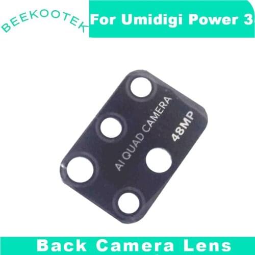 UMIDIGI POWER 3 Back Camera Lens 100% Original Rear Camera Lens Glass Replacement Accessories For UMIDIGI POWER 3 phone