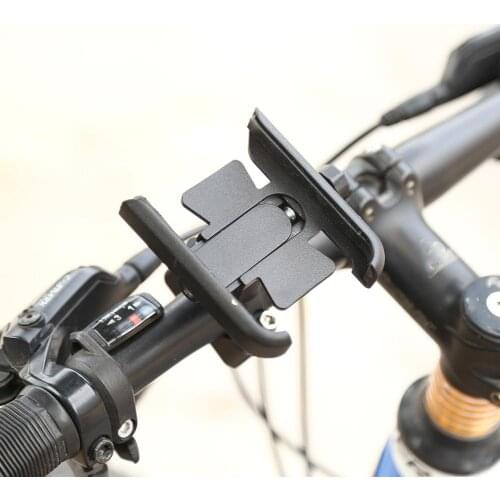Universal Metal Bike Phone Rack Aluminum Alloy Bicycle Mobile Phone Holder Motorcycle Bike Handlebar Mount