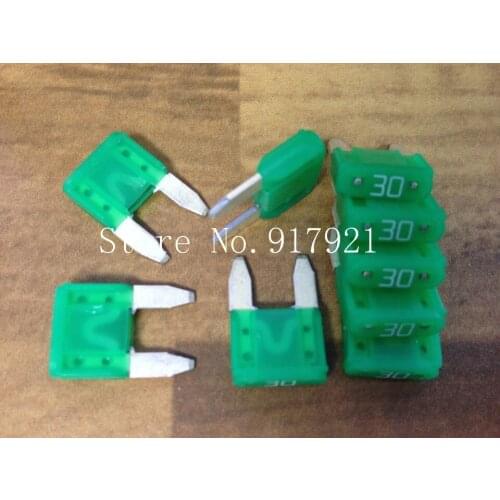 [ZOB] The United States imported auto fuse plug car Lite insurance chip 30A monolithic genuine original --50pcs/lot
