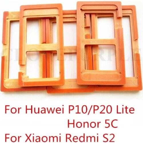 1PCS Glue Mould LCD Screen Glass Mold Holder For Huawei P10 P20 Lite Honor 5C Redmi S2