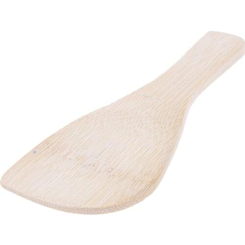 Non-stick Natural Wooden Shovel Spatula Turner Wood Cooking Utensil Tool