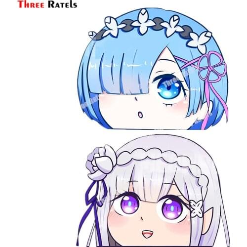 Three Ratels B603 BIG HEAD Anime Car Stickers Aptop Car Styling Motorcycle Auto Accessories Decals