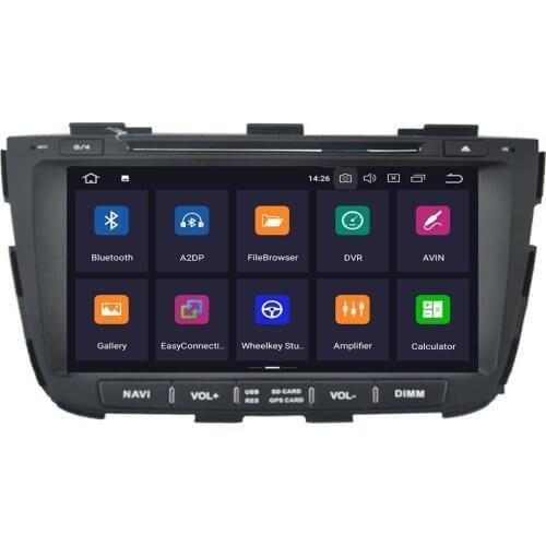 8" Pure Android 10 Rom 4G Rom 64G GPS For Kia sorento 2013 2014 Bluetooth Car Player Navigation Radio dvd wifi 3/4G LTE