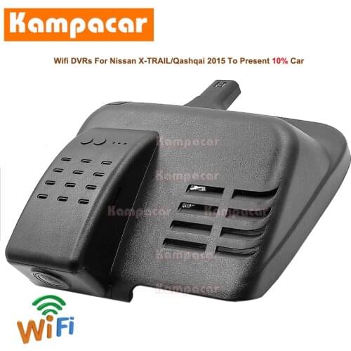Kampacar NS03-C Wifi Dash Cam Car Dvr Camera For Nissan Qashqai J11 Tekna J12 J10 XTRAIL X-TRAIL Acenta T32 T31 T30 HD DashCam