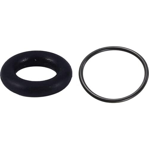 20 Pcs Black Rubber Oil Seal O-Rings Seals Washers 11 X 6 X 2.5Mm & 40 X 35 X 2.5Mm