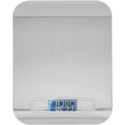 Electronic Scale Flat High Accuracy Stainless Steel Digital Weighing Measure Tools 5000g Weighing Scale