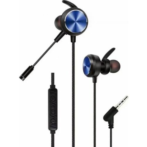 GM-D3 3.5mm Wired In-ear Earphone with Mic for Live Streaming/Online Courses