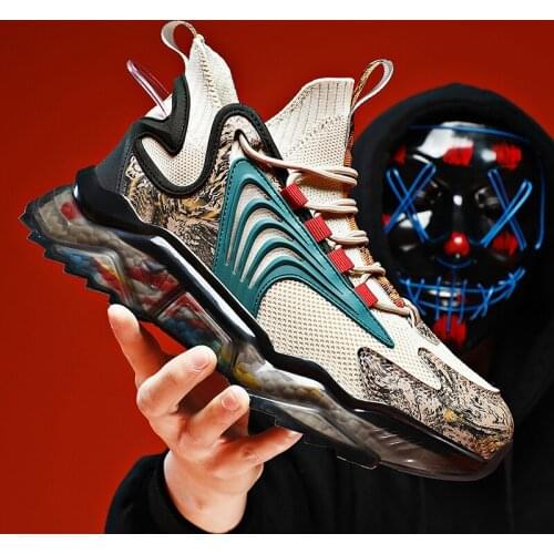 Classic Men Sneakers Spring Breathable Running Shoes for Men Graffiti Sport Shoes Low cut Mesh Walking Jogging Shoes Zapatillas