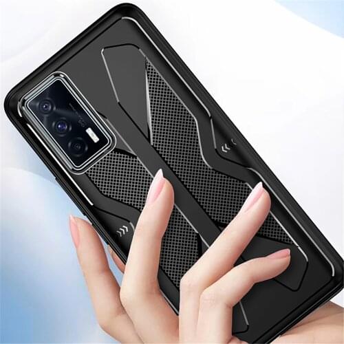 Soft TPU Phone Protective Cover Anti-scratch Shockproof Phone Back Case Shell for Vivo iQOO Neo5 Phone Protector