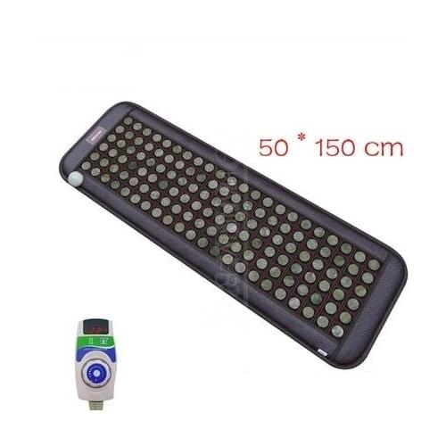Jade beauty mattress single far-infrared heating therapy sweat evaporate germanium stone ms tomalin electric care pad