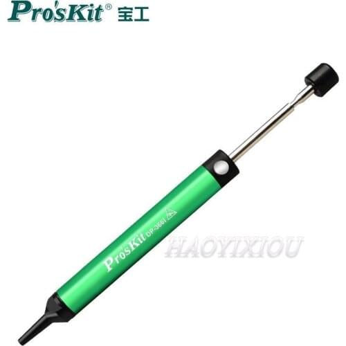 ProsKit DP-366I Mini aluminum alloy tin sucker Anti-static Desoldering Pump Compact Size Powerful Suction