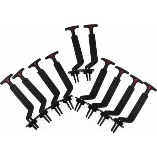 SCJYRXS 10 Pcs Engine Front Bonnet Lock Latch Release Handle Levers 3B0623593C 3B0 623 593C 3B0 623 593 C For Passat B5 B5.5