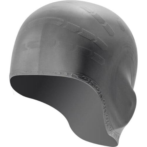 Fonoun Silicone Swimming Caps Adults Waterproof Skidproof Ear Protection FY08