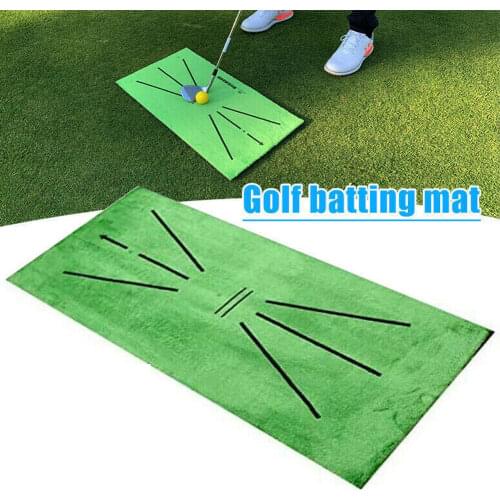 Golf Training Mat for Swing Detection Batting Mini Golf Practice Training Aid Game and Gift for Home Office Outdoor Use