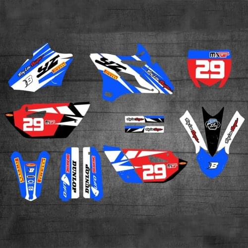 YZ 85 2020-2015 Motocross Team Graphics Background DECALS STICKERS Kits For Yamaha YZ85 85YZ 2020 2019 2018 2017 2016 2015 YZ-85