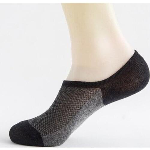 1 Pair High Quality Men Ankle Socks Breathable Cotton Sports Running Socks Mesh Casual Athletic Summer Thin Cut Short Sokken