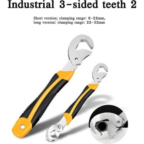 1PC Torque Wrench Tool Kit Universal Household Fast Opening Wrench Multi-function Universal Pipe Wrench Repair Live Board Tools