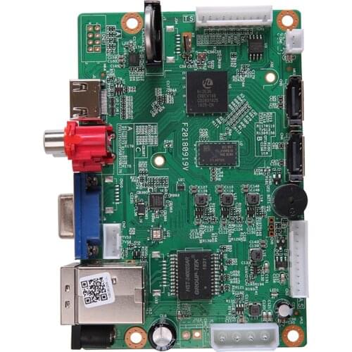 8025R-UL Motherboard 32 Channels 5M Network 8 Channels 4K Camera H265 Hard Disk Video Recorder 2 Disks NVR Face