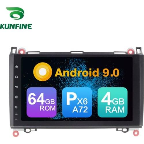 Android 9.0 Core PX6 A72 Ram 4G Rom 64G Car DVD GPS Multimedia Player Car Stereo For Benz Vito(W639) (2006-2016) Radio Headunit