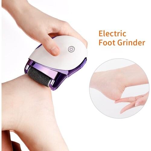 5In 1 USB Rechargeable Callus Remover Foot Pedicure Machine Dead Skin Removal Foot Grinding Electric Feet File Care Tools