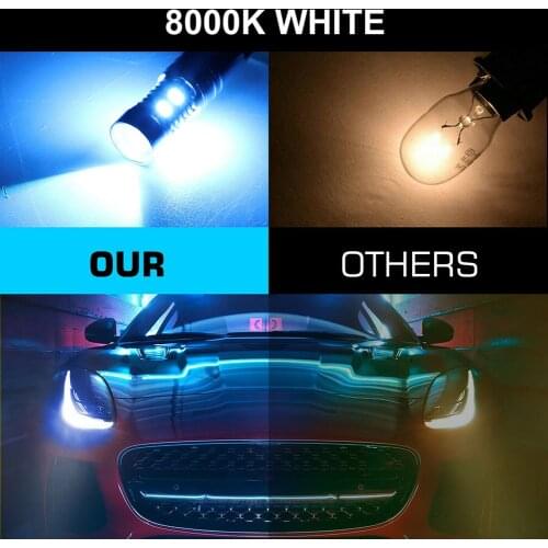 H1 1800lm 8000k Led Headlight Bulbs Ice Blue Super Bright Car Headlights 1 Pair For Auto Lights gadgets and accessories