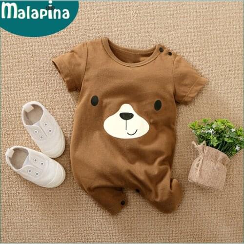 Malapina Spring Baby Boys Girls Romper Clothes Onesie Cartoon Cotton Soft Jumpsuit Overalls Infant Outfit Toddler Casual Costume