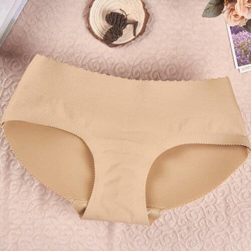 Women Butt Lifter Fake Butt Body Shaper Seamless Underwear Pad Control Panties Fake Buttocks Padded Enhancement Underwear women