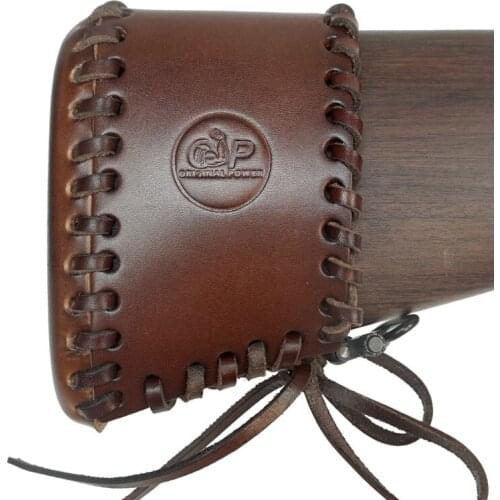 Tactical Hunting Gun Cheek Rest Raiser Kit Handmade Leather Rifle Shotgun Buttstock Shoulder Pad Adjustable Gun Accessories