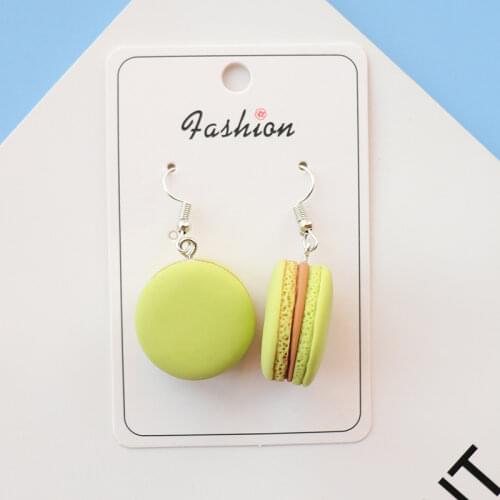 Summer Cute Food Cake Donuts Lovely Cartoon Dangle Earrings Women Girl Korean Personality Funny Earring Party Girls Jewelry