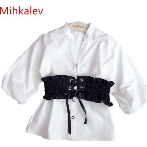 Белые блузки для девочек Mihkalev China At AliExpress