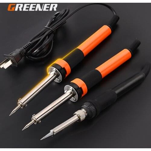60W Digital Electric Soldering Iron Kit Set Temperature Adjustable Welding Tool Ceramic Heater Soldering Tips Rework Repair Tool