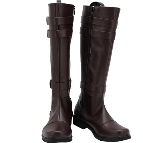 Jedi Knight Obi-Wan Kenobi Cosplay Shoes Boots Halloween Costumes Accessory Custom Made
