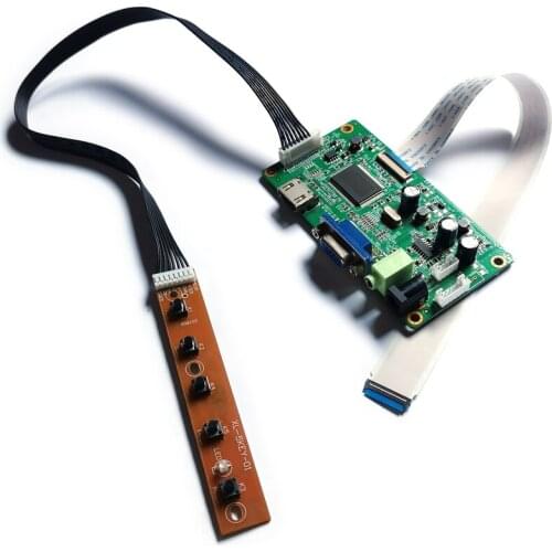 Fit LTN156HL01/LTN156HL02/LTN156HL06 VGA 1920*1080 matrix eDP 30 Pin LED/LCD monitor controller board DIY kit