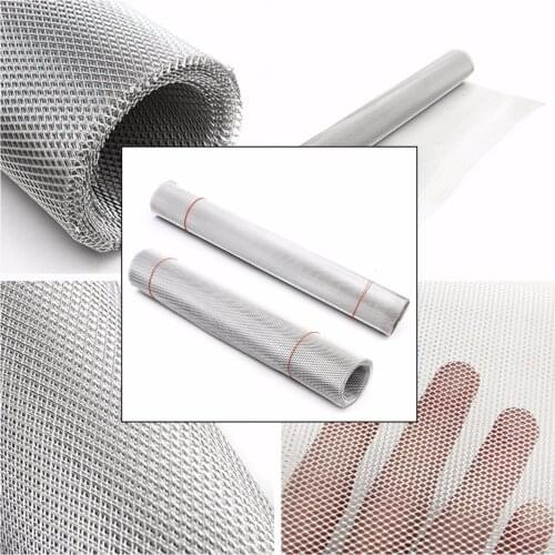 50cm x 300cm Fine Aluminium Modelling Mod Mesh Wire Filter Sheet Hole Dia 2mm/3.5mm