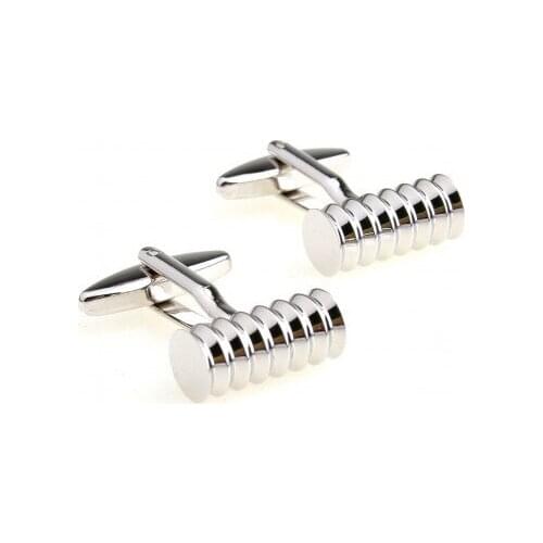 Screw Metal Cufflink 15 Pairs Free Shipping