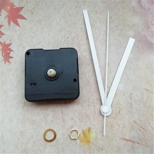 100PCS Sweep 12mm Quartz Clock Mechanism with White Hands Clockworks for DIY Clock Parts