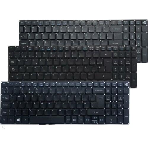 NEW Spanish laptop keyboard for ACER Aspire E5-523 E5-523G E5-553 E5-553G E5-575 E5-575G E5-575T E5-774 SP keyboard