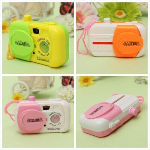 Kids Children Baby Educational Toys Study Learning Camera Take Photo Animal Learning Gift Random Color