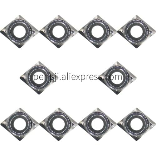 10pcs Indexable Carbide Turning Inserts CCGT 21.51 Lathe Tool Inserts CCGT060204-AK H01 Suitable for Processing Aluminum Alloy